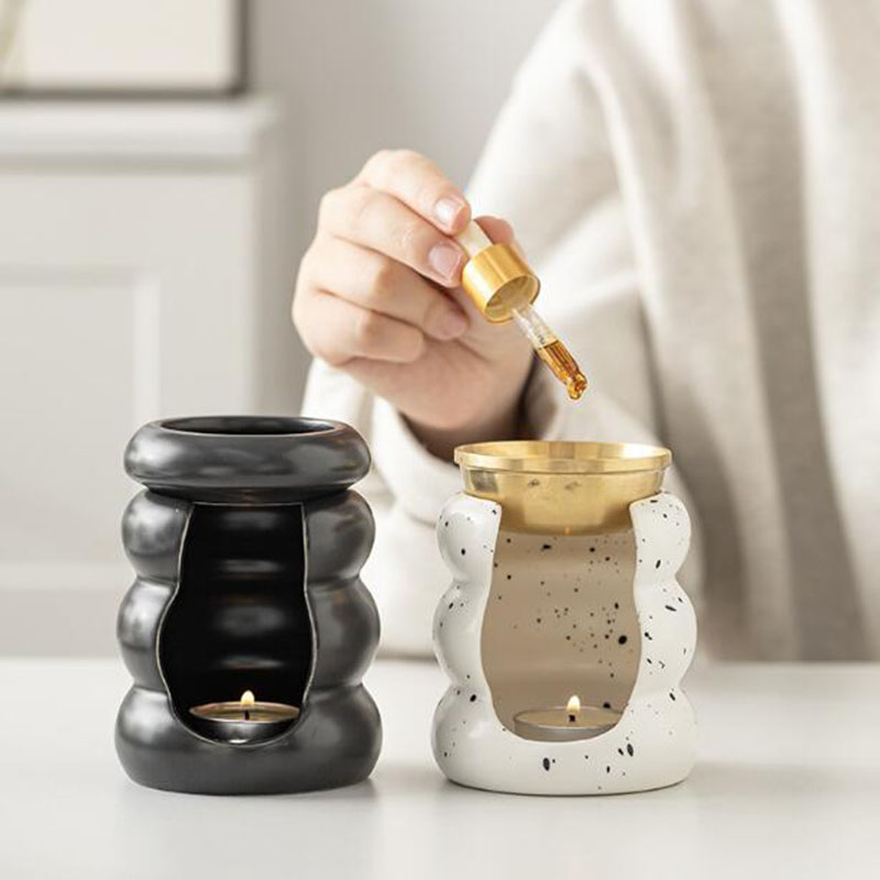 Home Fragrance Oil Burner - Mode Keramische Aromatherapie Brander Essentiële Olie