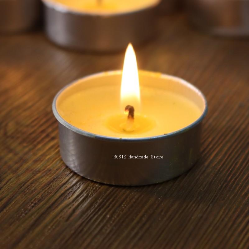 Soy Wax Flake - Lege Thee Wax Cirkelvormige Aluminium Doos