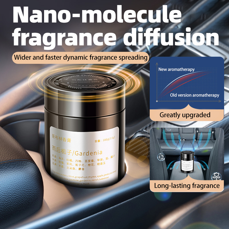 Home Fragrance Oud - Auto-luchtverfrisser, nieuw model geurkaars voor auto's,