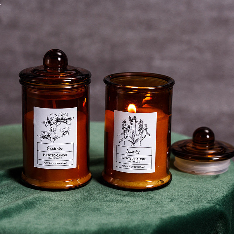 Vintage Glazen Pot Geurkaars E - Soy Wax Flake recensie en prijs