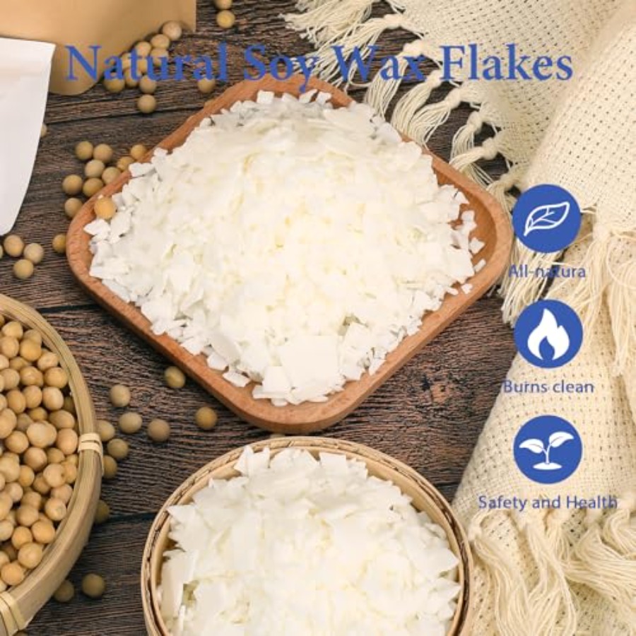 Kaarsenmaakset, sojawas DIY ka - Soy Wax Flake recensie en prijs