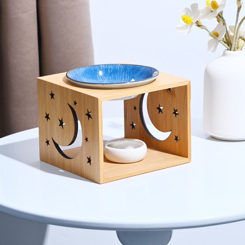 Bamboe keramische essentiële o - Home Fragrance Oil Burner recensie en prijs