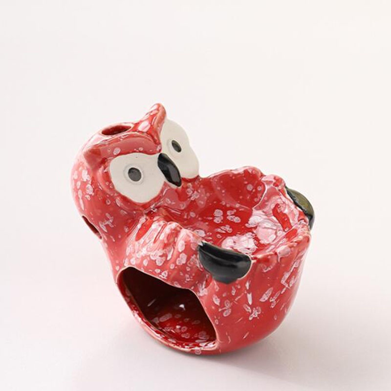 Keramische holle uil aromather - Home Fragrance Oil Burner recensie en prijs