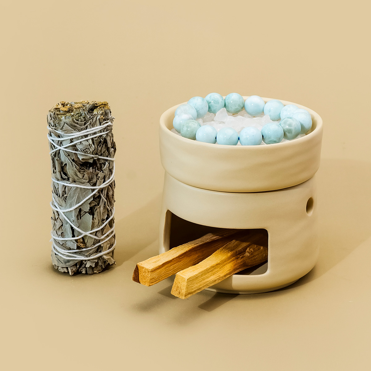 1set natuurlijke kristallen ar - Home Fragrance Oil Burner recensie en prijs