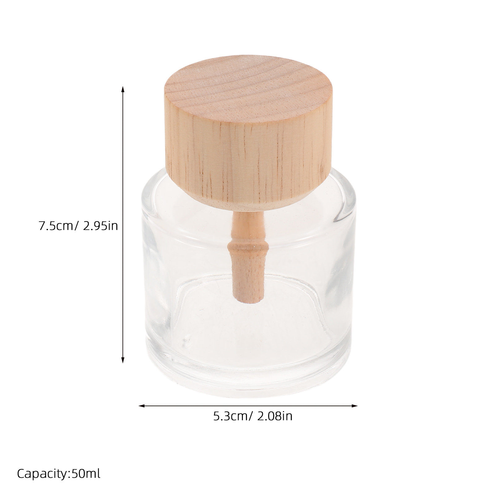 2 stuks doorzichtige glazen ri - Home Fragrance Diffuser Refills recensie en prijs