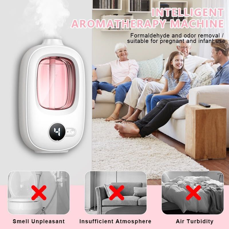 Automatisch aromatherapie-appa - Home Spray Fragrance recensie en prijs
